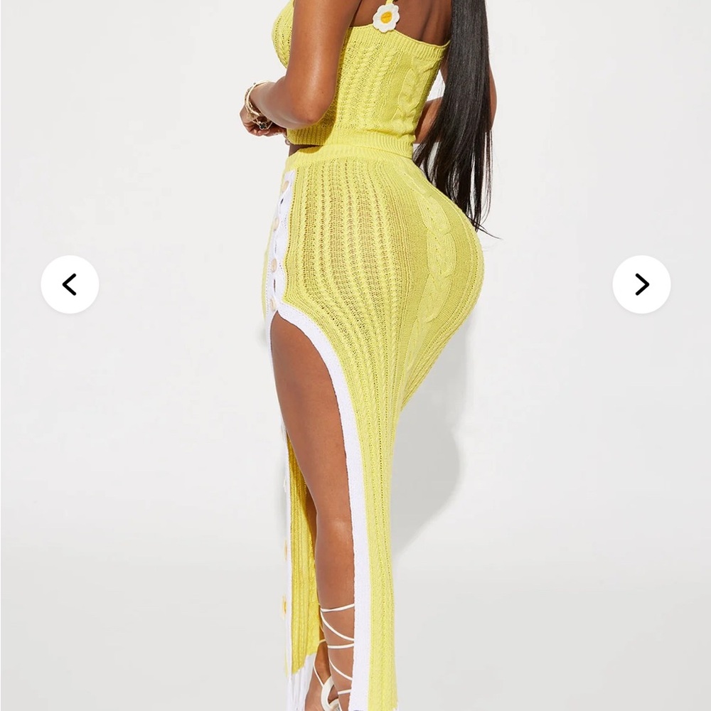 Daisy Fields Skirt Set - Yellow - Picture 2 of 2